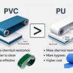تسمه نقاله PVC یا PU؟ بررسی تفاوت‌ها، مزایا و انتخاب هوشمندانه
